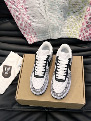 Louis Vuitton Nike Air Force 1 Low By Virgil Abloh Man's Sneaker 2023 017
