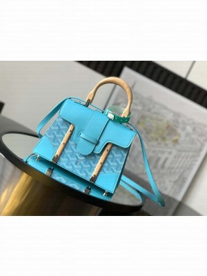 Goyard Saïgon Structuré Mini Bag Sky Blue
