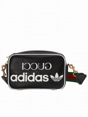 Gucci x adidas Small Shoulder Bag 702427 Black