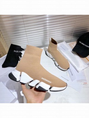 Balenciaga Unisex Speed 2.0 Knit Sock Sneakers 030 2021 Collection