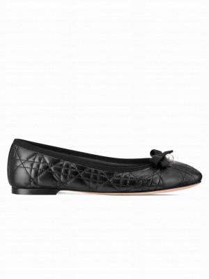 Christian Dior Women's Ballet Flat Black