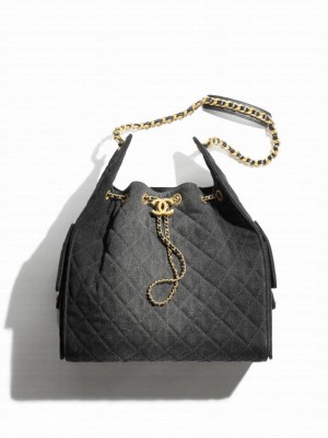 Chanel 25 Medium Handbag AS5311 Black