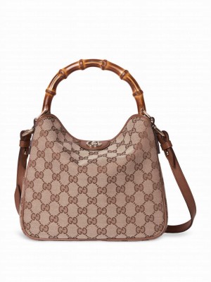 Gucci Diana Small Shoulder Bag 799865 Apricot