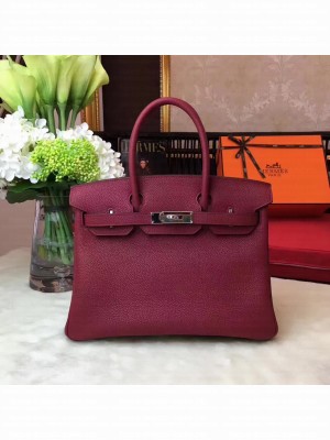 HERMES ROUGE GRENADE  BIRKIN BAG 2017 CLASSIC STYLE TOGO CALFSKIN 01
