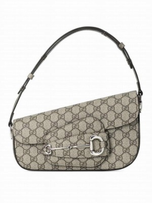 Gucci Horsebit 1955 Small Shoulder Bag 764155 Coffee