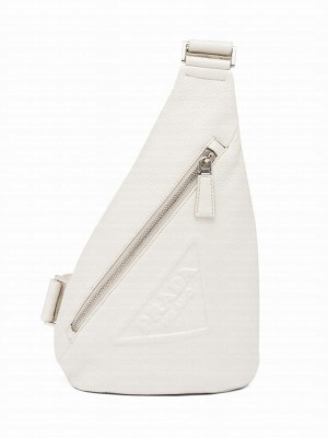 Prada Cross Leather Bag 2VZ098 Cream