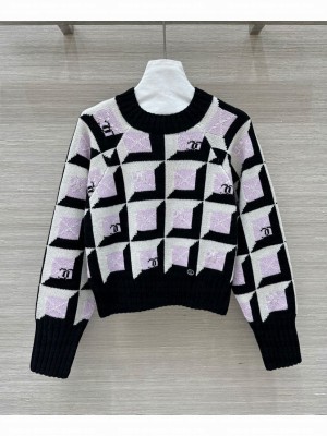 Chanel Women's Cashmere Sweater Black