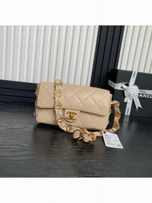 Chanel FLAP BAG AS5174 Beige