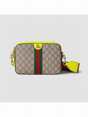 GUCCI OPHIDIA GG SMALL CROSSBODY BAG 752591 green