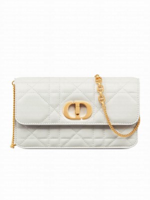 Christian Dior Miss Caro chain bag White