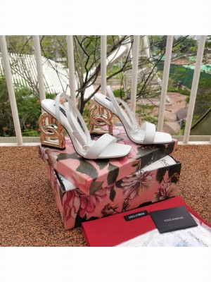 Dolce & Gabbana 105 mm with DG Pop heel sandals 01