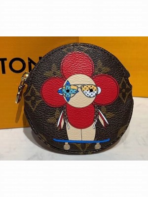 Louis Vuitton Monogram Canvas Round Coin Purse Print 02
