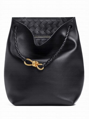 Bottega Veneta Andiamo Bucket 844169 Black