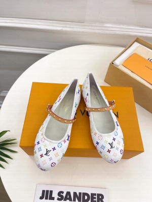 Louis Vuitton LV x TM 6AM Monogram Flat Ballerina 2025