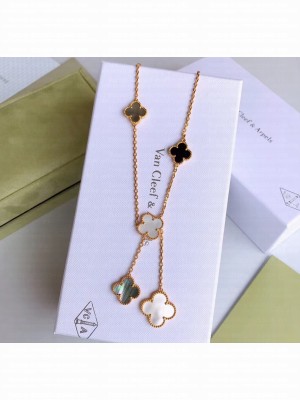 Van Cleef & Arpels Clovers Necklace 01 2020 Collection