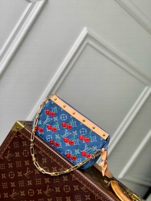 Louis Vuitton NEW LV x TM Pochette Accessoires M13994 Denim Blue