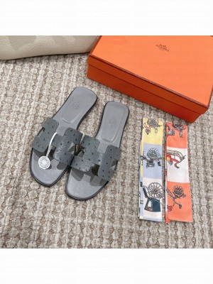 Hermes Oran Flat Slide Sandals 2023 Collection 041