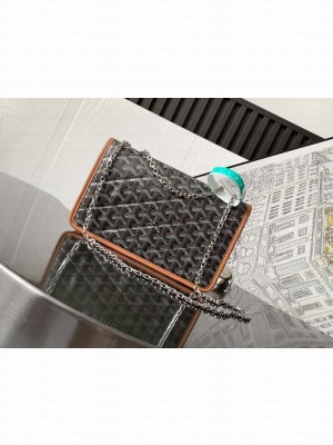 Goyard Alexandre III Bag Black & Tan