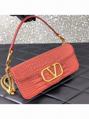 VALENTINO GARAVANI Loco Calf leather bag 2A0K30 PINK