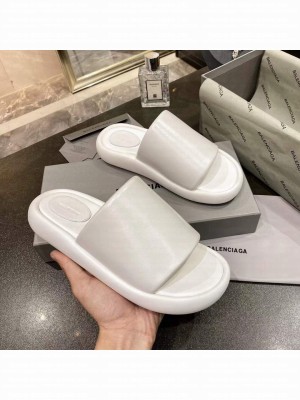Balenciaga Unisex Slide Sandal 2021 Collection White 037