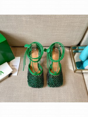 Bottega Veneta Women's Sparkle Stretch All Green