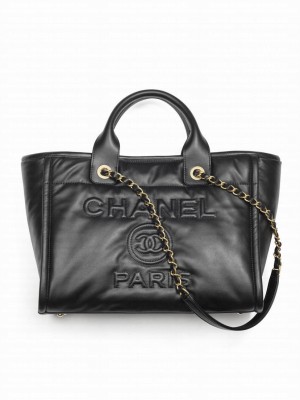 Chanel Small Shopping Bag AS3257 Black