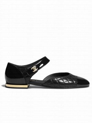 Chanel Women's Mary Janes G38441 Black
