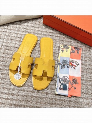 Hermes Oran Flat Slide Sandals 2023 Collection 079