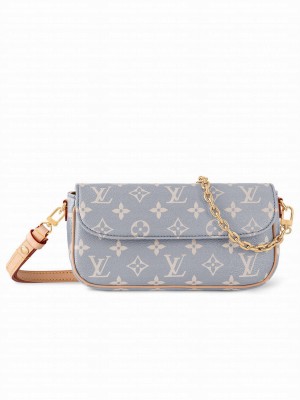 Louis Vuitton Wallet on Chain Ivy M12778 Gray