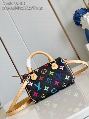 Louis Vuitton NEW Nano Speedy M92645 black