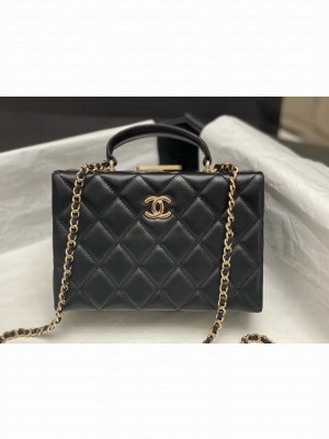 CHANEL SMALL BOX BAG AS5167 black