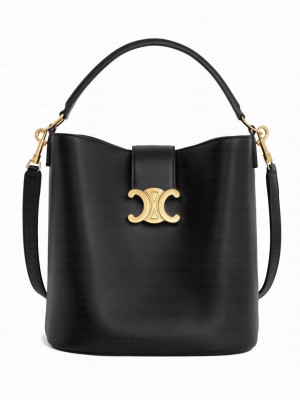 Celine Medium Louise Bag In Smooth Calfskin Black