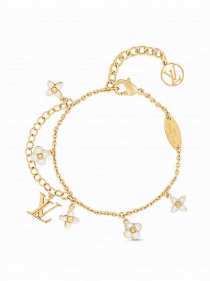 Louis Vuitton Women's LV Floragram Bracelet Golden