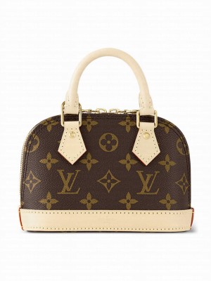Louis Vuitton Nano Alma M82717 Brown