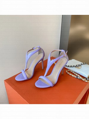 GIANVITO ROSSI EIKO STILETTO 105 MM NAPPA LEATHER SANDALS 2022 COLLECTION 05