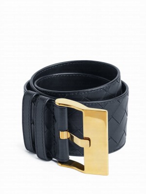 Bottega Veneta Watch Large Belt Black