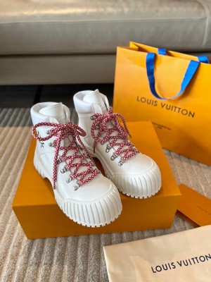 Louis Vuitton Women's Ruby Flat Ranger 1AAM5U White