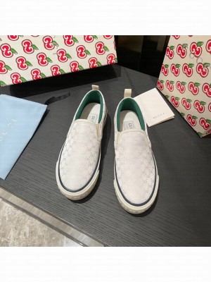 Gucci 1977 Slide On Sneakers Spring/Summer 2021 Collection, White