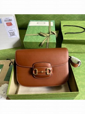 Gucci Horsebit 1955 small bag 602207 caramel
