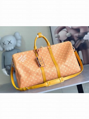 Louis Vuitton Keepall Bandouliere 55 M11558 orange