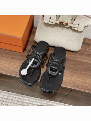 Hermes Gipsy sandal 2023 Collection black