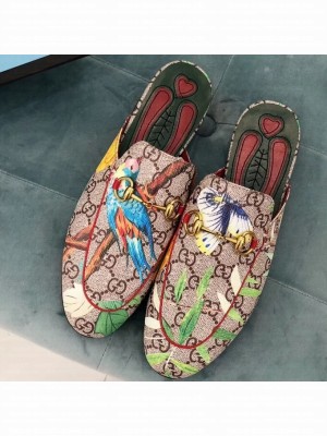 Gucci Women's Princetown Horsebit Slipper Tian Print