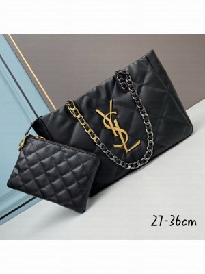 SAINT LAURENT LEATHER BAG Y203830 BLACK