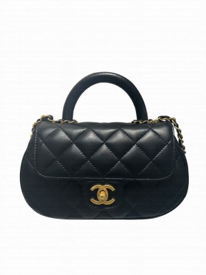 Chanel Small Bag With Top Handle AS4573 Black