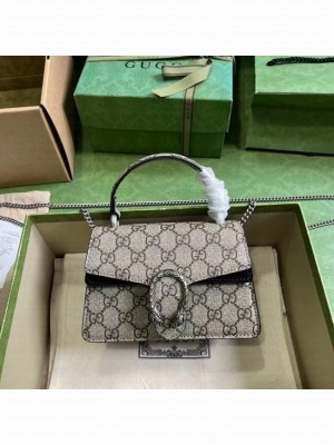 GUCCI DIONYSUS MINI TOP HANDLE BAG 752029 black