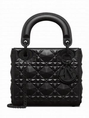 Christian Dior Mini Lady Dior Bag Black