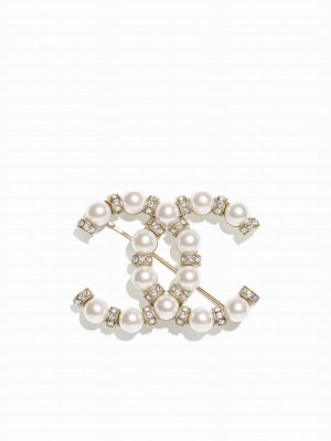 Chanel Brooch AB5647 Golden