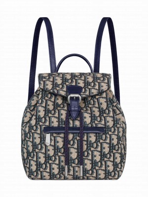 Christian Dior Kids' Backpack Dark Blue