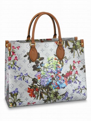 Louis Vuitton Onthego MM M21233 Silver Gray