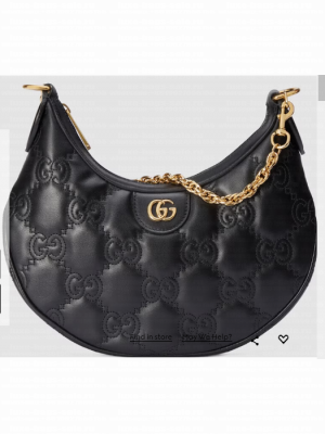 Gucci GG MATELASSE SMALL SHOULDER BAG 739709 black